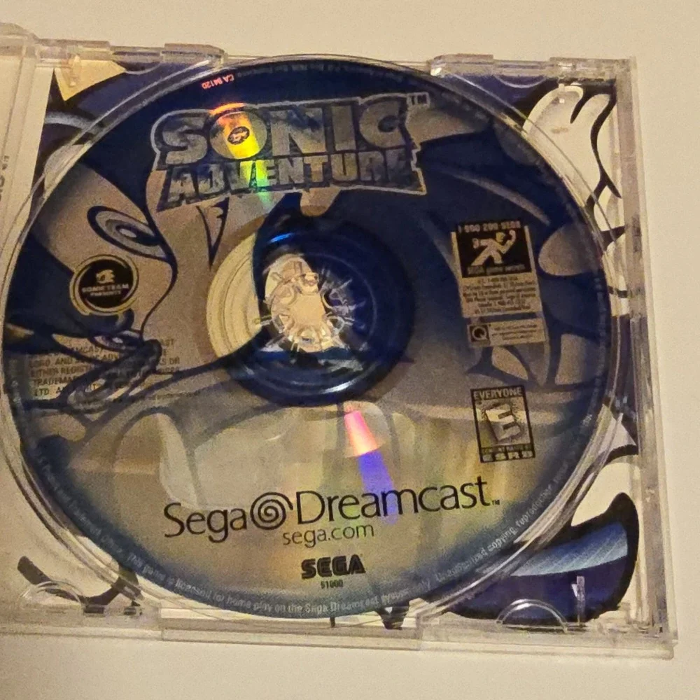 Sonic‎ Adventure 1999 Sega Dreamcast Complete Tested Working